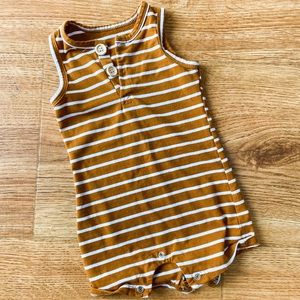 Adorable romper. Unisex. Snap bottom.
